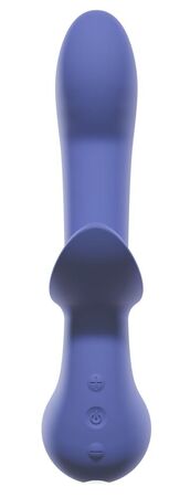 Сиреневый вибратор AWAQ.U Vibrator 02 - 21,6 см.